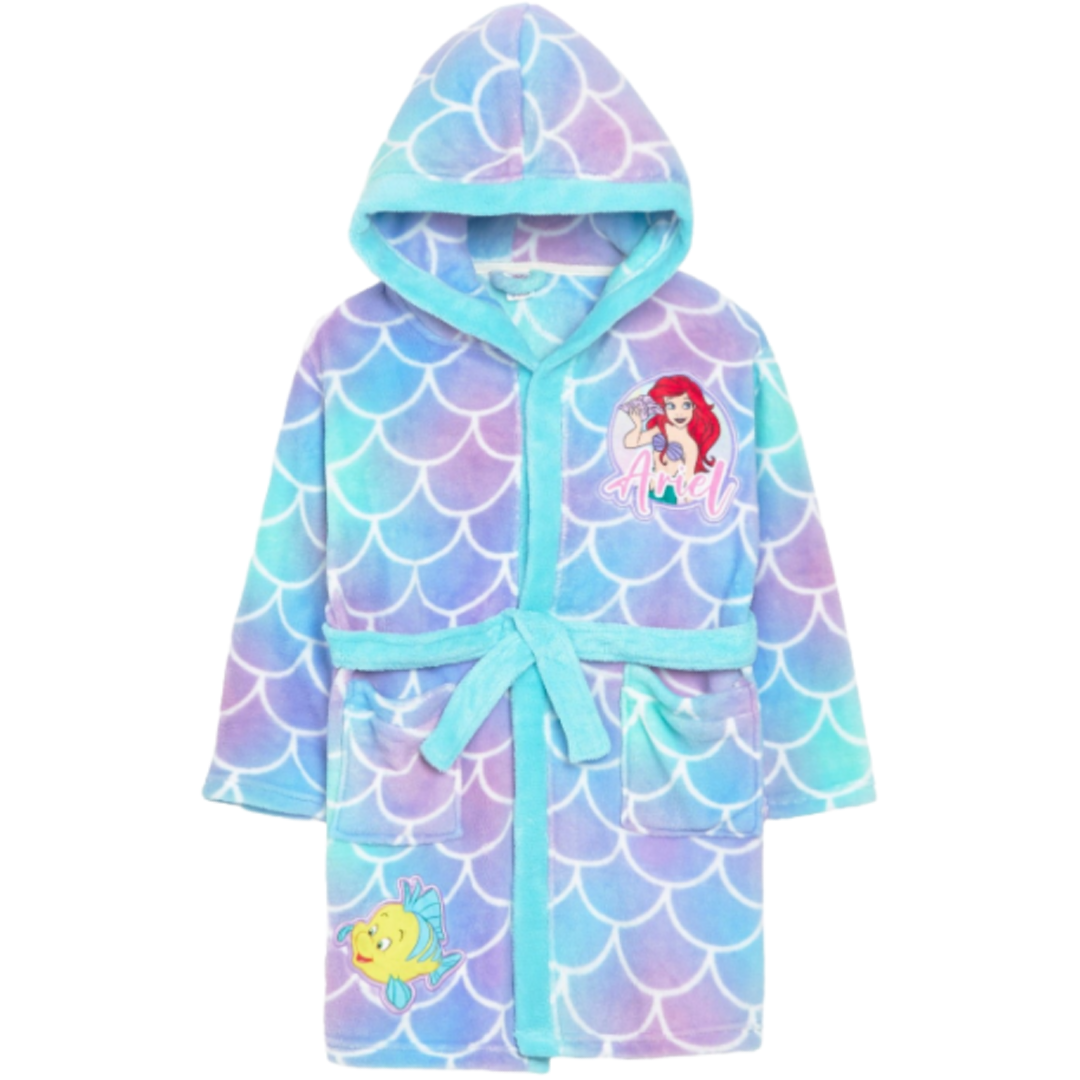 Disney Princess | Little Mermaid Dressing Gown | Little Gecko