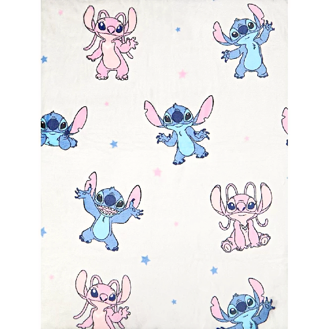 Lilo & Stitch | Angel Fleece Blanket | Little Gecko