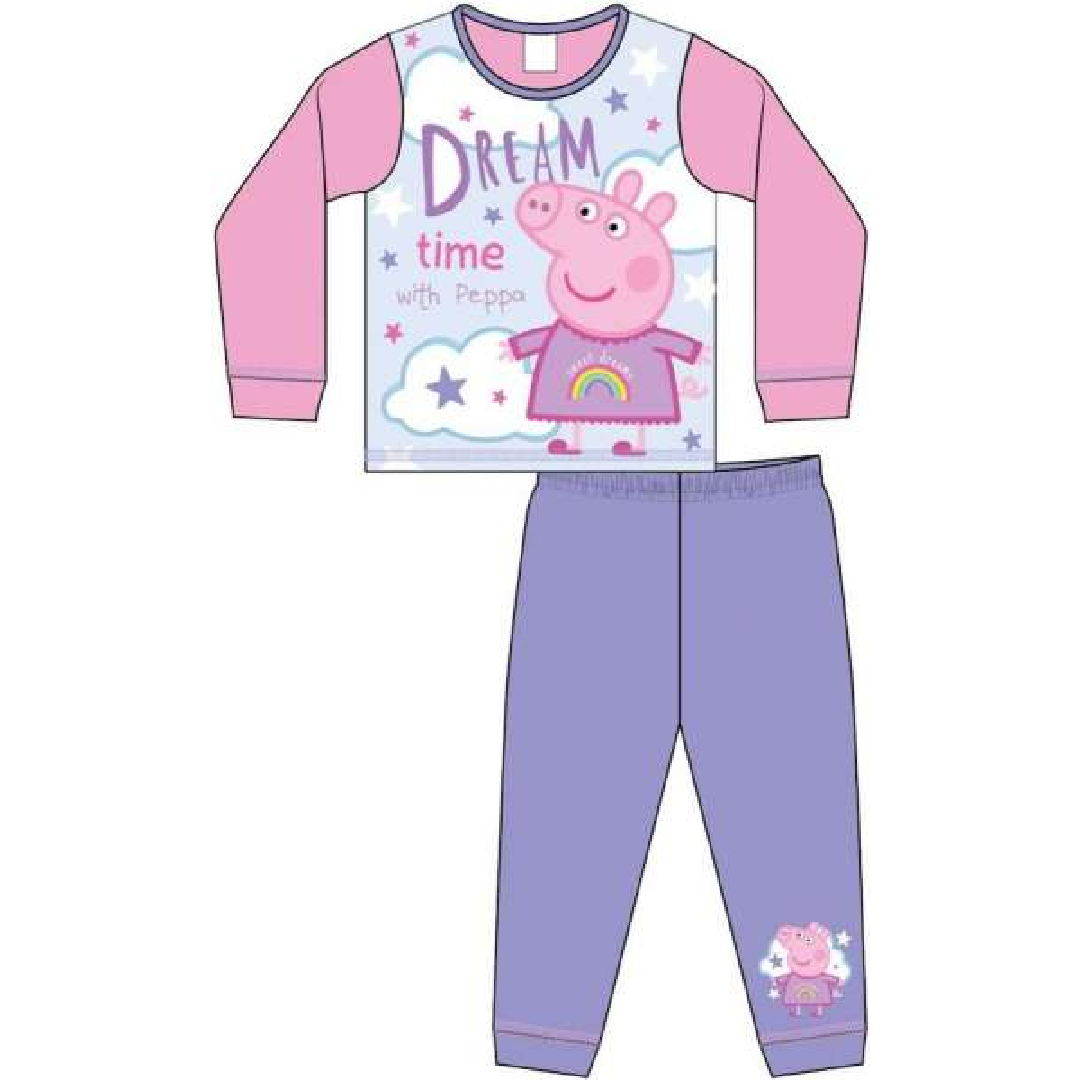 Peppa Pig | Pink Dream Time Pyjamas | Little Gecko