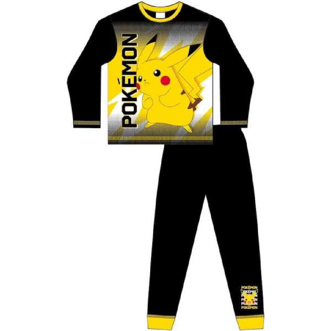 Pokémon | Black Pikachu Pyjamas | Little Gecko