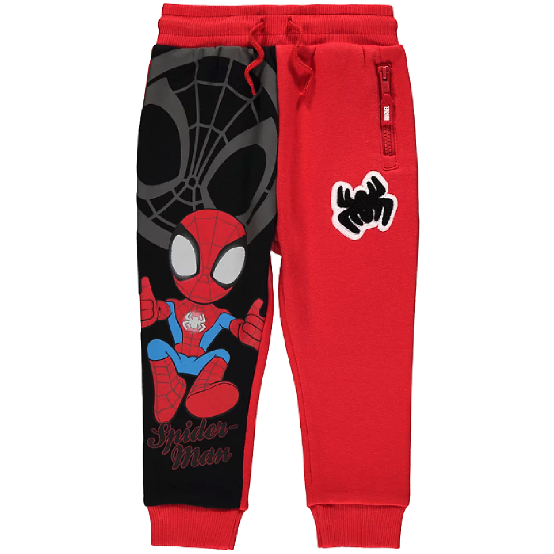 Spiderman | Red Jogging Pants | Little Gecko