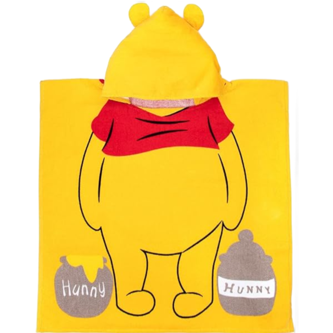 Winnie The Pooh | Hunny Hooded Towel | Little Gecko