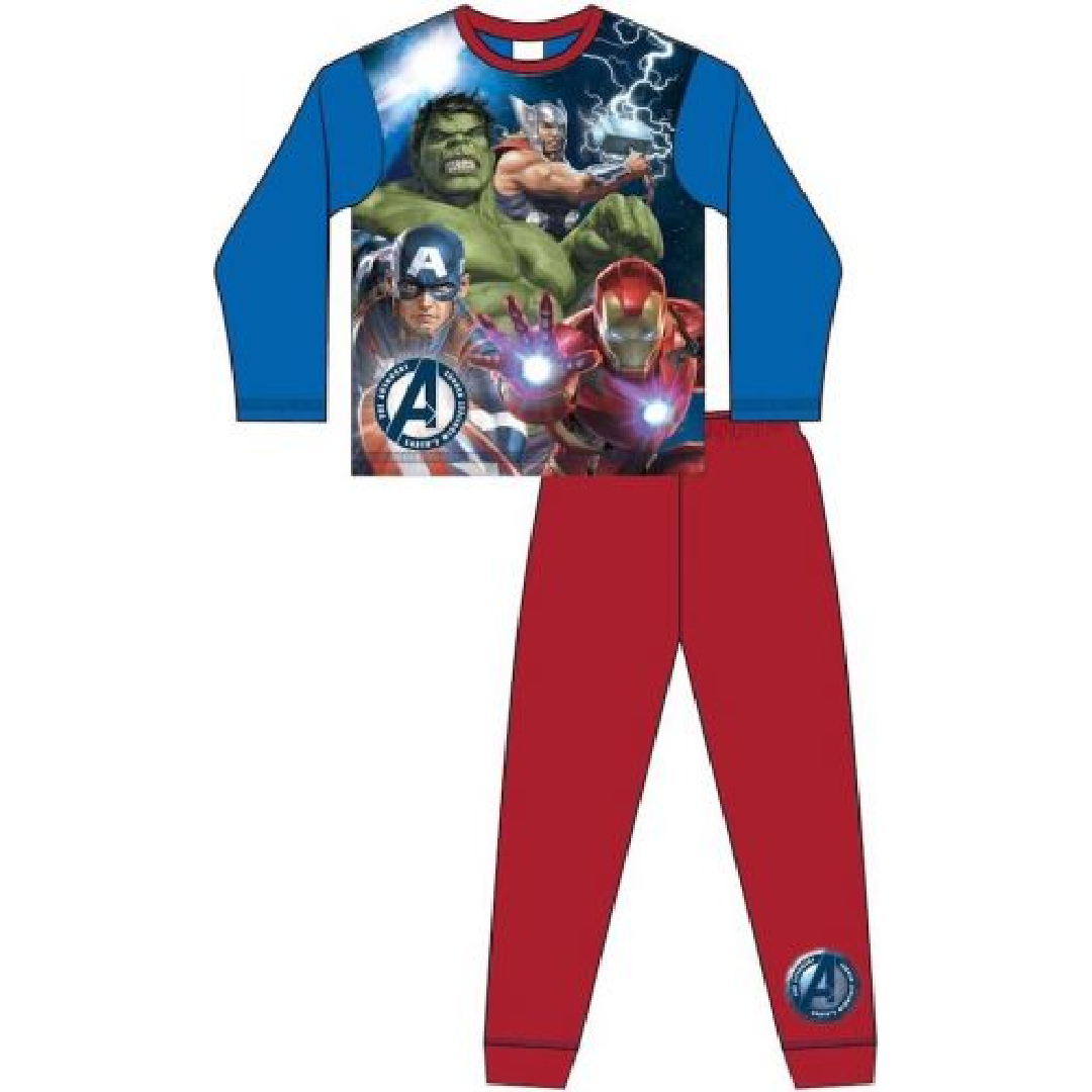 Avengers | Blue/Red Pyjamas | Little Gecko