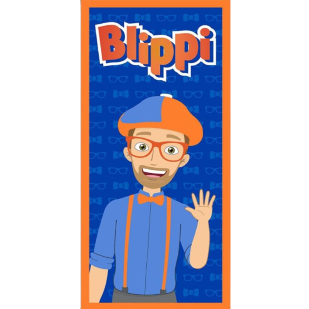 Blippi | Towel | Little Gecko