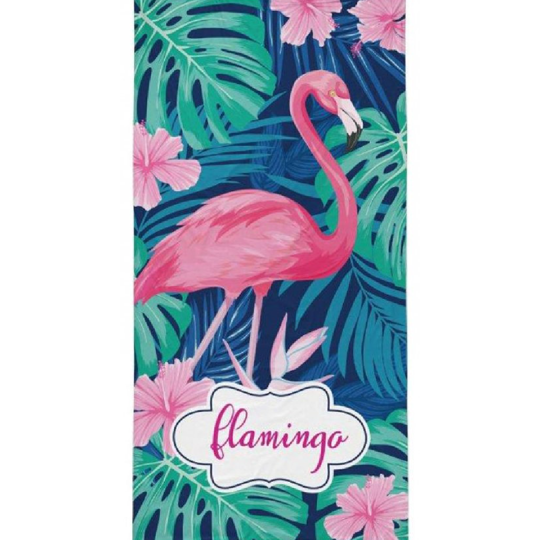 Flamingo | Towel | Little Gecko
