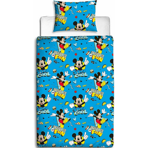 Mickey Mouse | Cool Single Bed Quilt Cover Set | Little Gecko