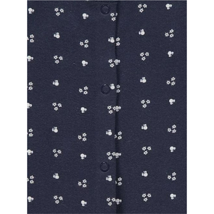 Minnie Mouse | 3pk Blue/Navy/White Floral Print Onesies | Little Gecko