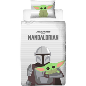 Star Wars | Mandalorian Child Single Quilt Cover Set | Little Gecko