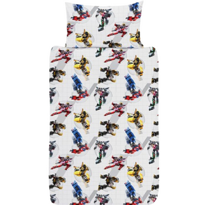 Transformers | Roll Out Single Bed Panel Quilt Cover Set | Little Gecko