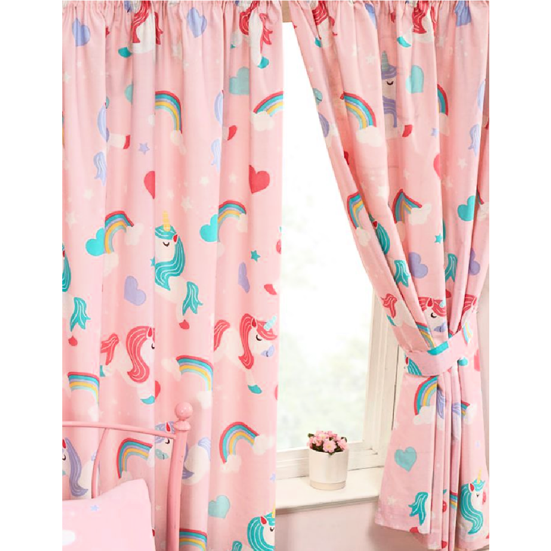 I Believe in Unicorns | Ready-Made Lined Curtains | Little Gecko