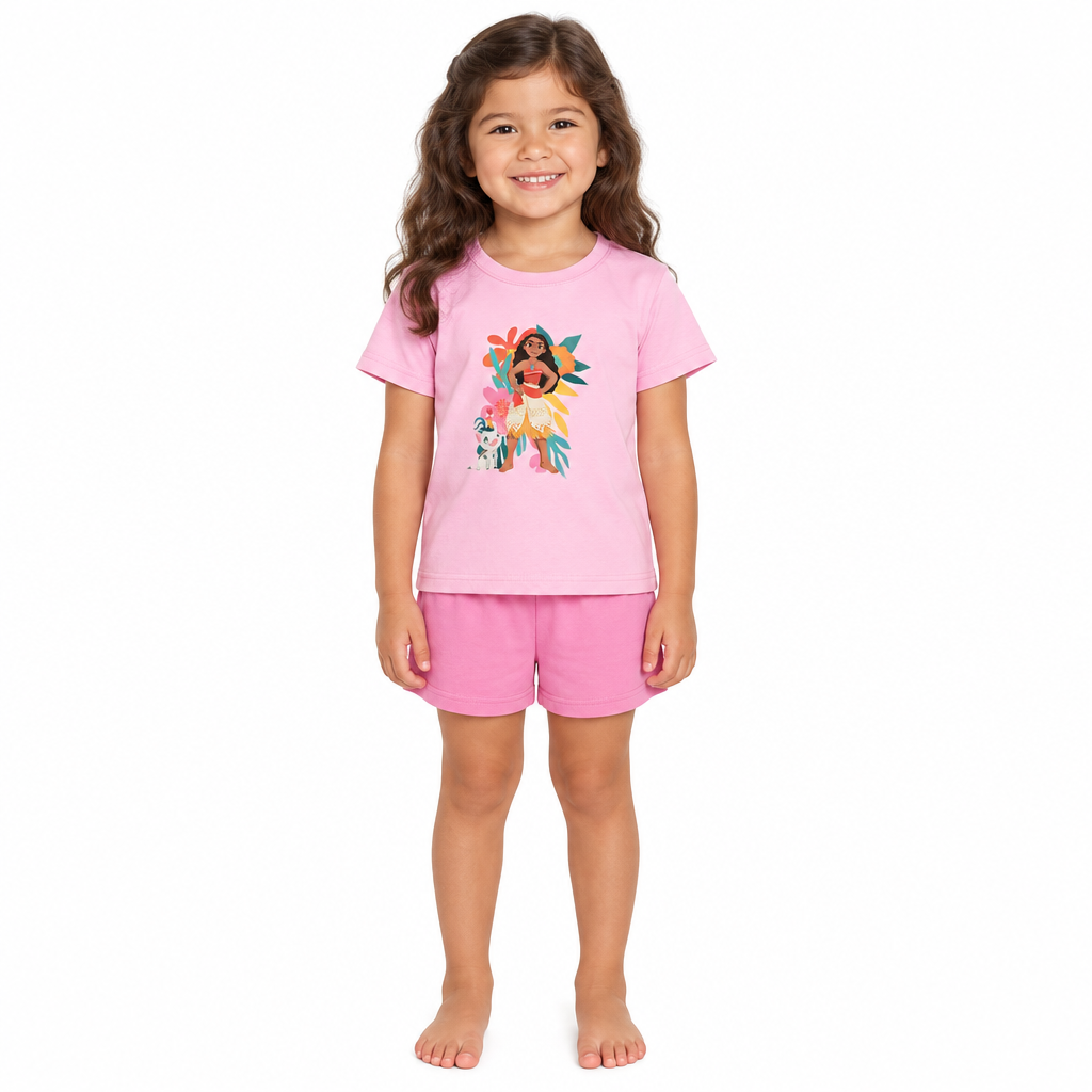 MOANA 3 Pack Shortie Pyjama Set