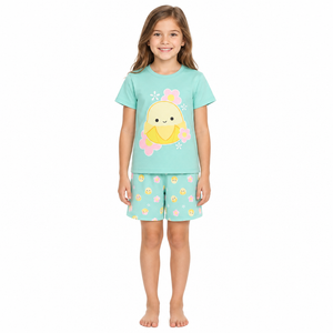 SQUISHMALLOWS Mint Banana Shortie Pyjama Set