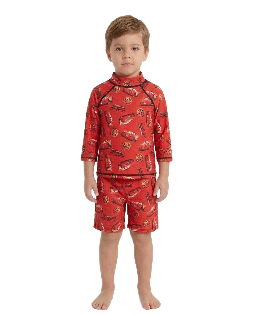 DISNEY CARS 4 Pack Swim Top & Shorts