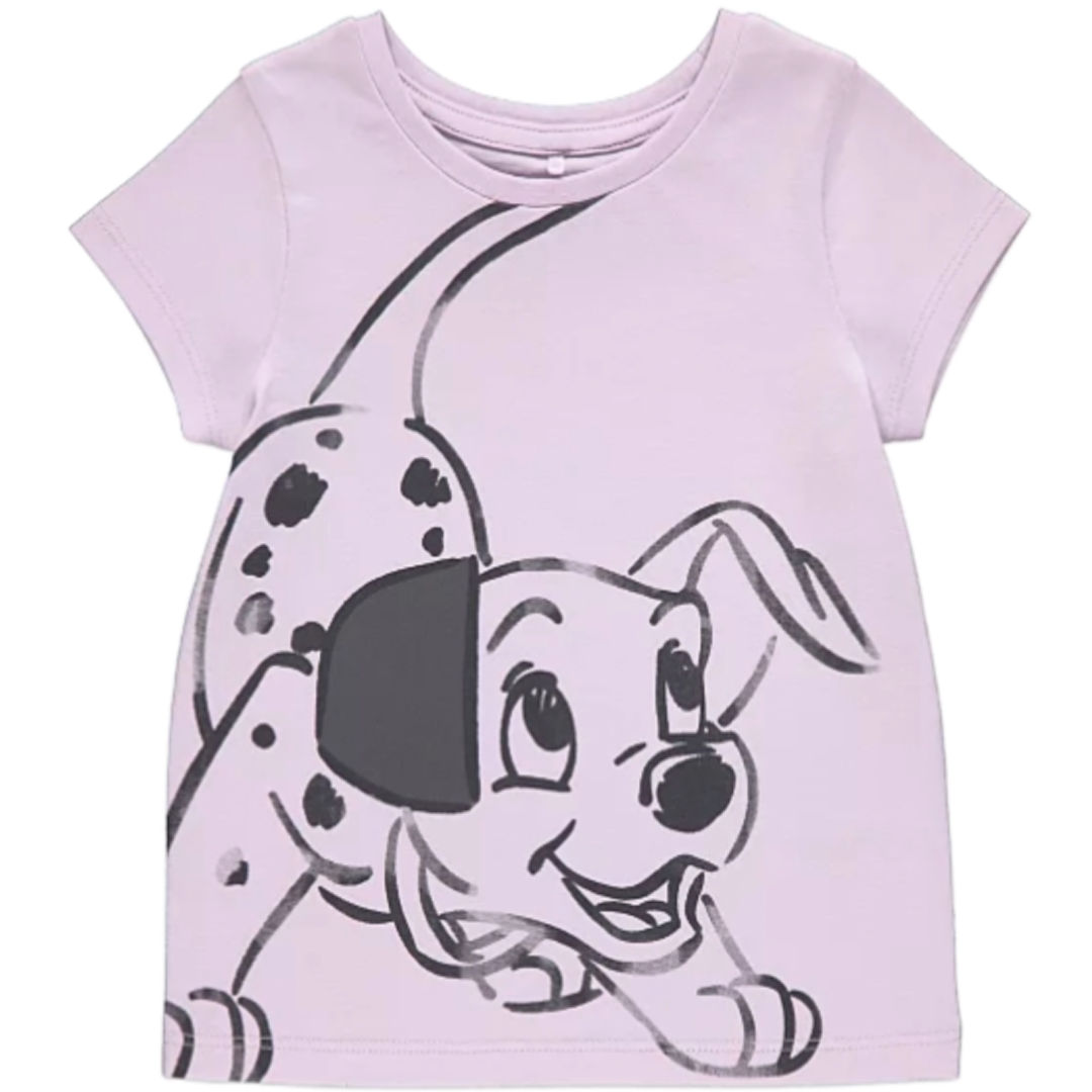 101 Dalmatians | Lilac T-Shirt | Little Gecko