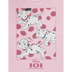 101 Dalmatians | Pink T-Shirt & Bike Shorts Set | Little Gecko
