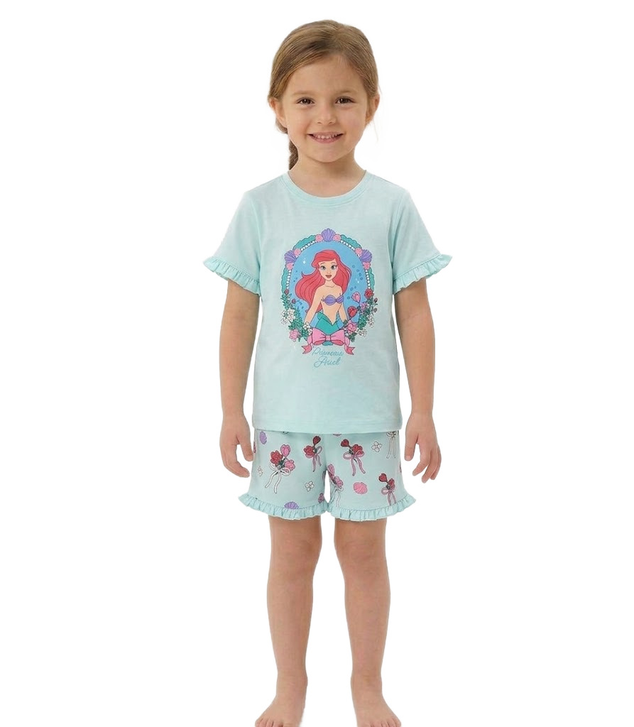 DISNEY PRINCESS Ariel Shortie Pyjama Set