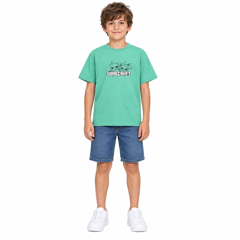 MINECRAFT Green T-Shirt