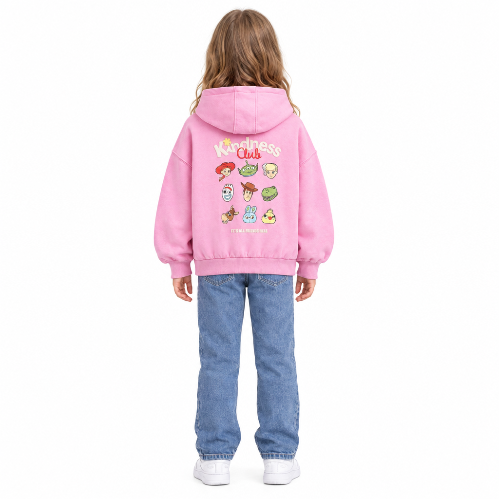TOY STORY Pink Hooded Sweatshirt
