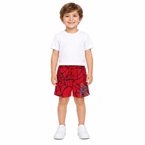 SPIDERMAN Red Web Shorts