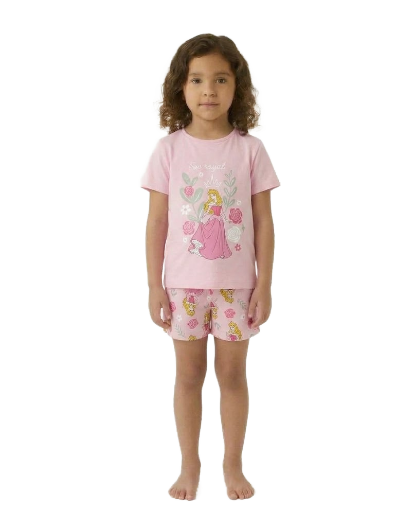DISNEY PRINCESS 3 Pack Shortie Pyjama Set