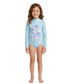 LILO & STITCH Blue Long Sleeve Swimsuit