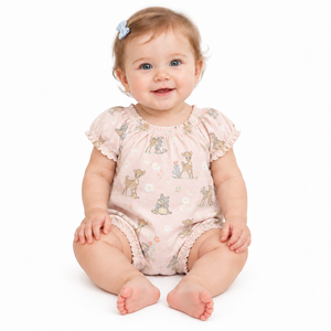 BAMBI 2 Pack Pink/Blue Rompers
