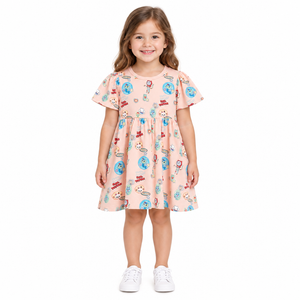 GABBY'S DOLLHOUSE Peach Dress