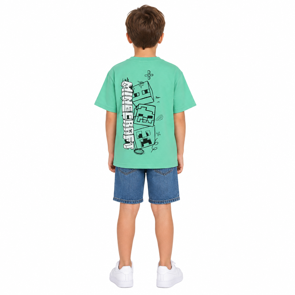 MINECRAFT Green T-Shirt