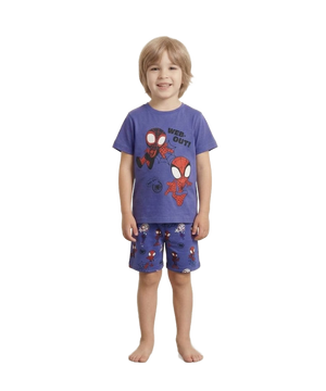SPIDERMAN 3 Pack Shortie Pyjama Set