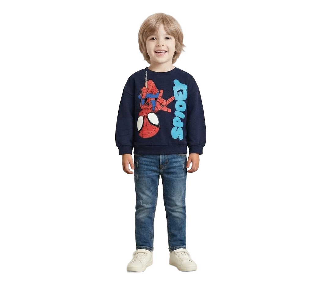 SPIDERMAN Navy Sweatshirt