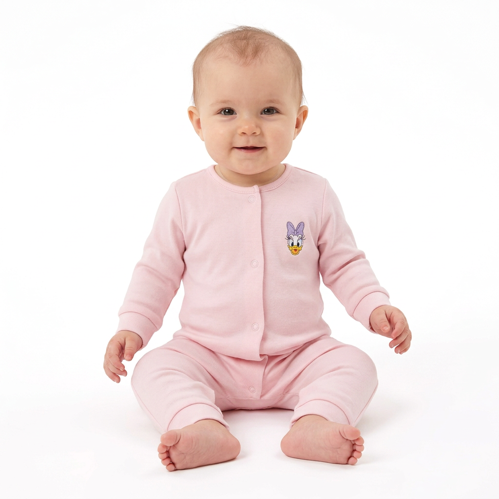 MINNIE MOUSE 5 Pack Daisy Duck Sleepsuit Set
