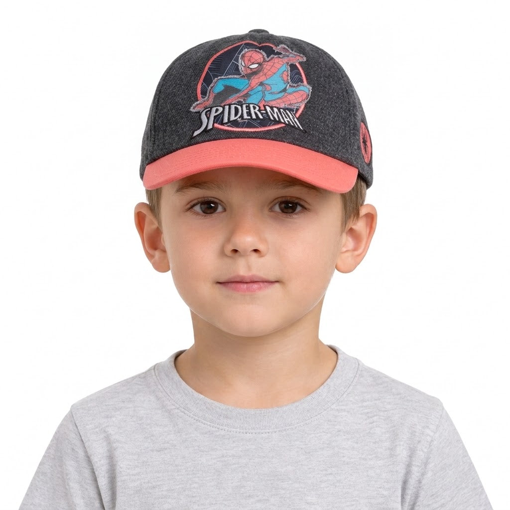 SPIDERMAN Black/Red Cap
