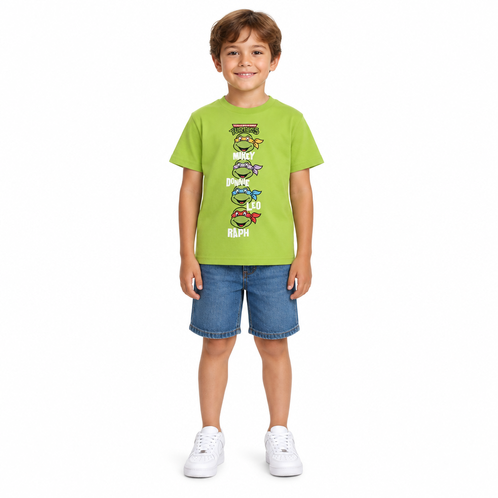 TEENAGE MUTANT NINJA TURTLES Green T-Shirt