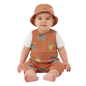 MARVEL COMICS Romper & Hat Set