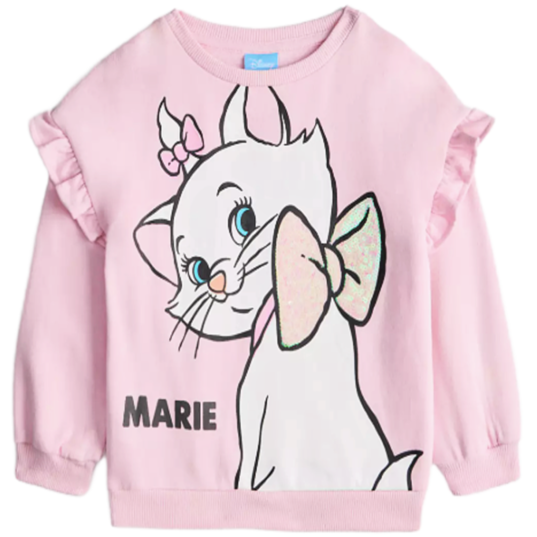 Aristocats | Pink Marie Sweatshirt | Little Gecko