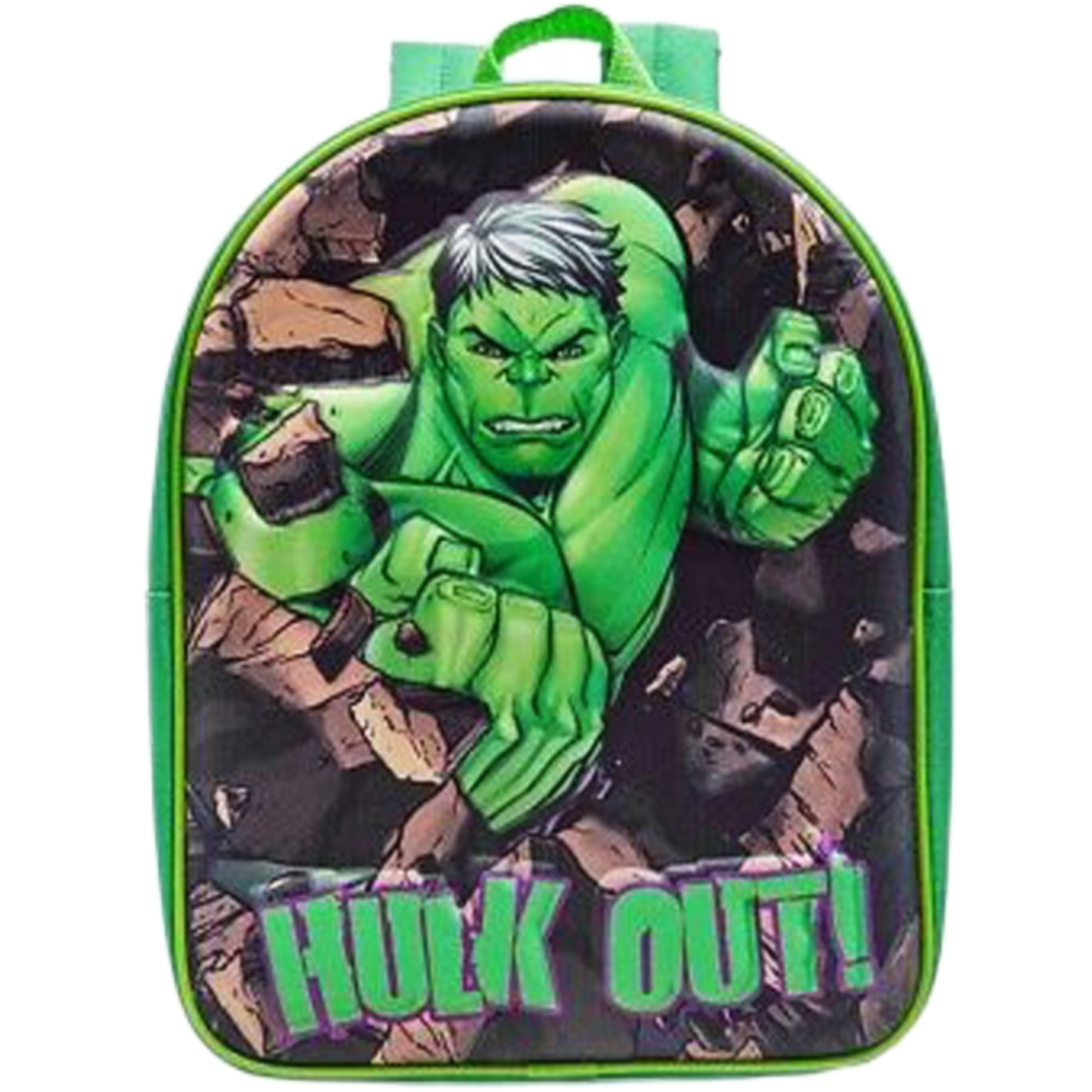 Avengers | Incredible Hulk Green Backpack | Little Gecko