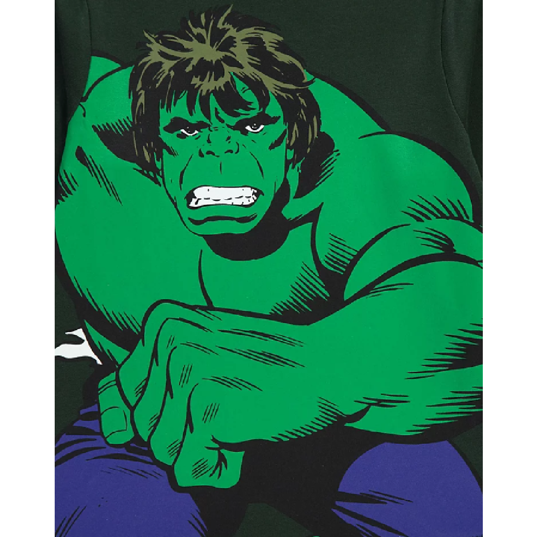 Avengers | Dark Green Hulk Pyjamas | Little Gecko