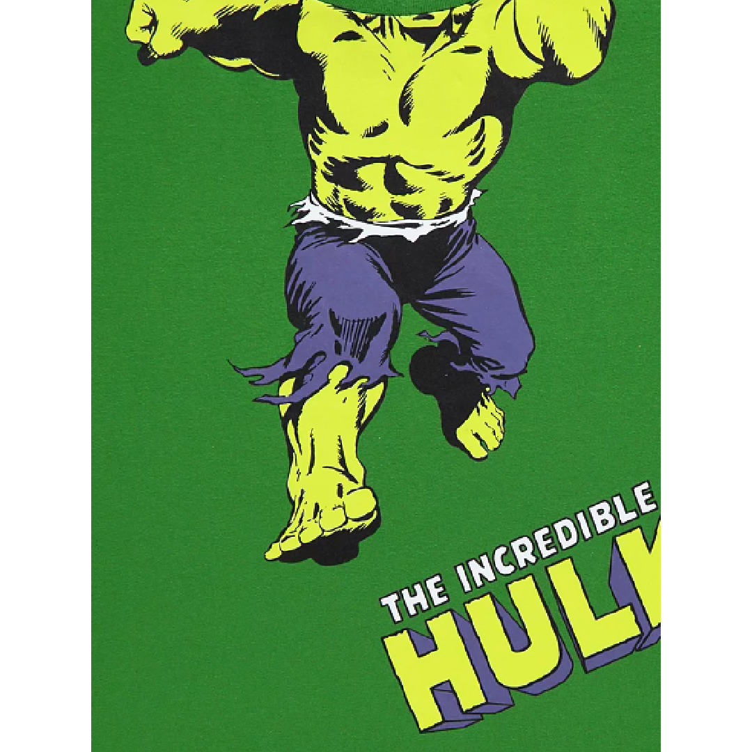 THE AVENGERS Green Hulk Short Sleeve T-Shirt