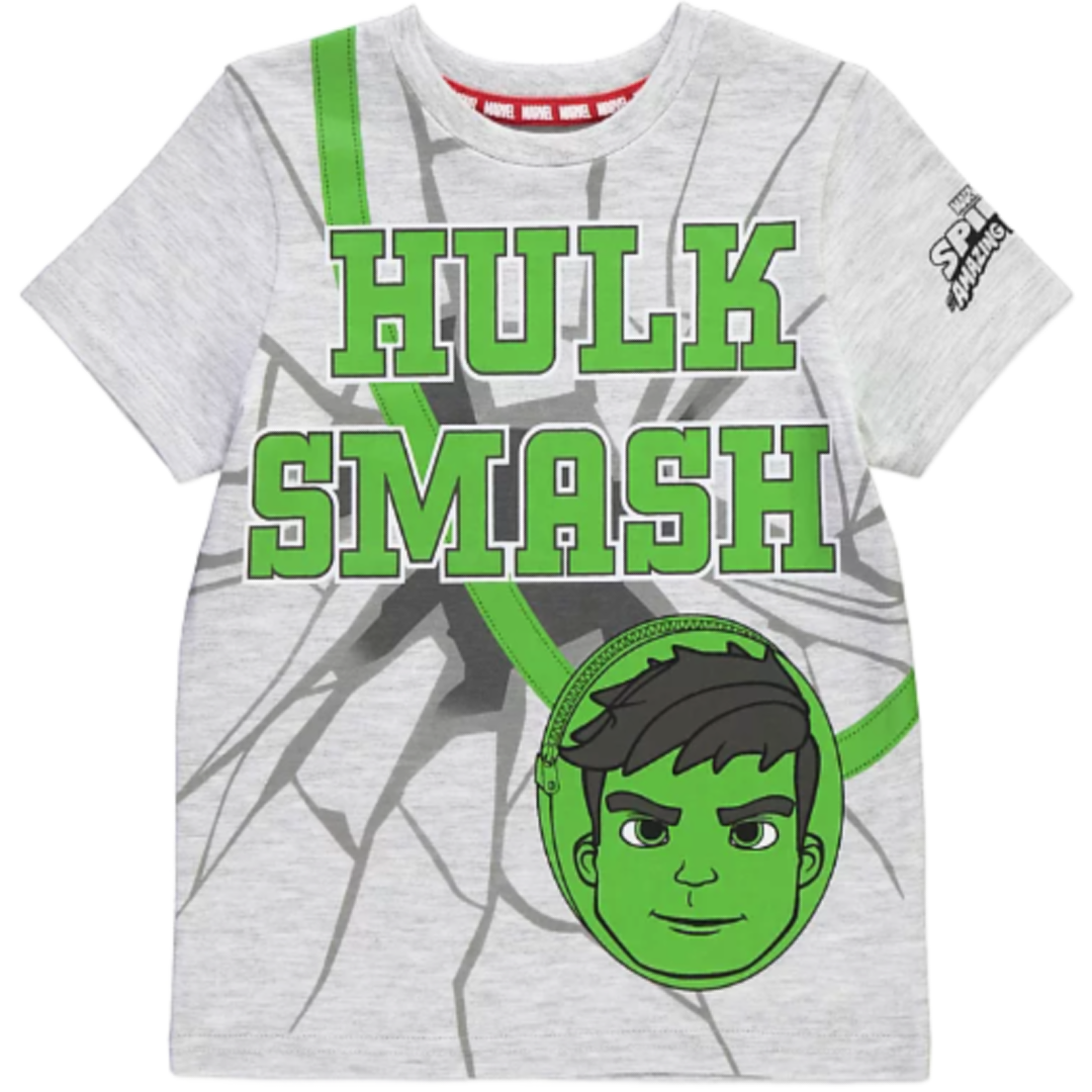 Avengers | Grey Hulk T-Shirt | Little Gecko