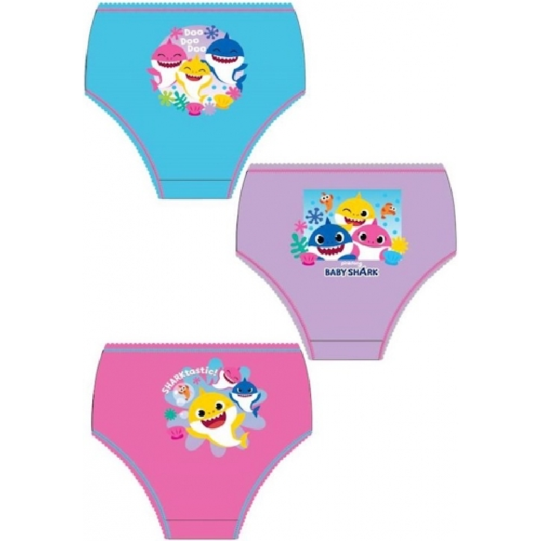 Baby Shark | 3pk Underwear | Little Gecko