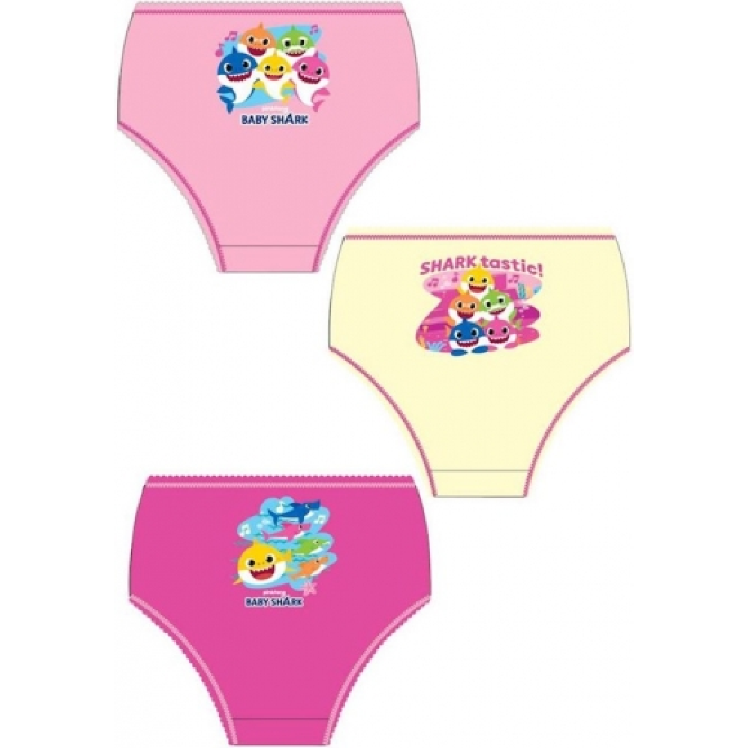 Baby Shark | 3pk Underwear | Little Gecko