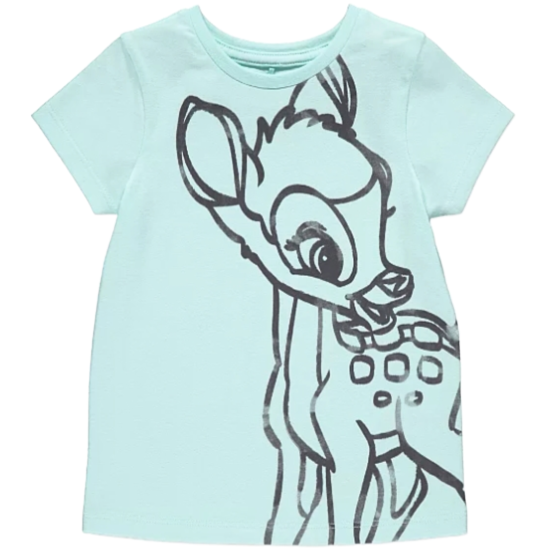 Bambi | Mint T-Shirt | Little Gecko