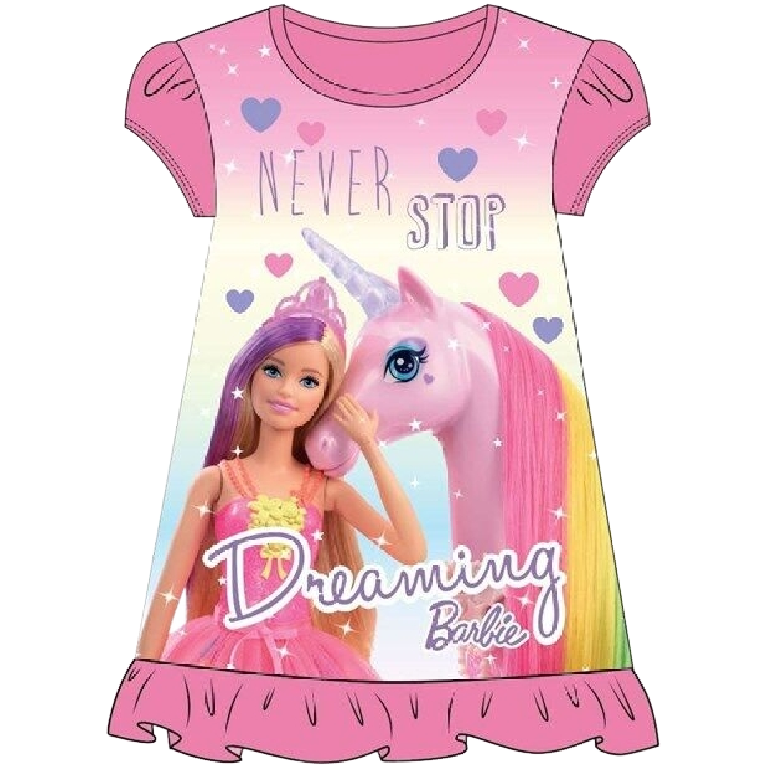 Barbie | Never Stop Dreaming Nightie | Little Gecko