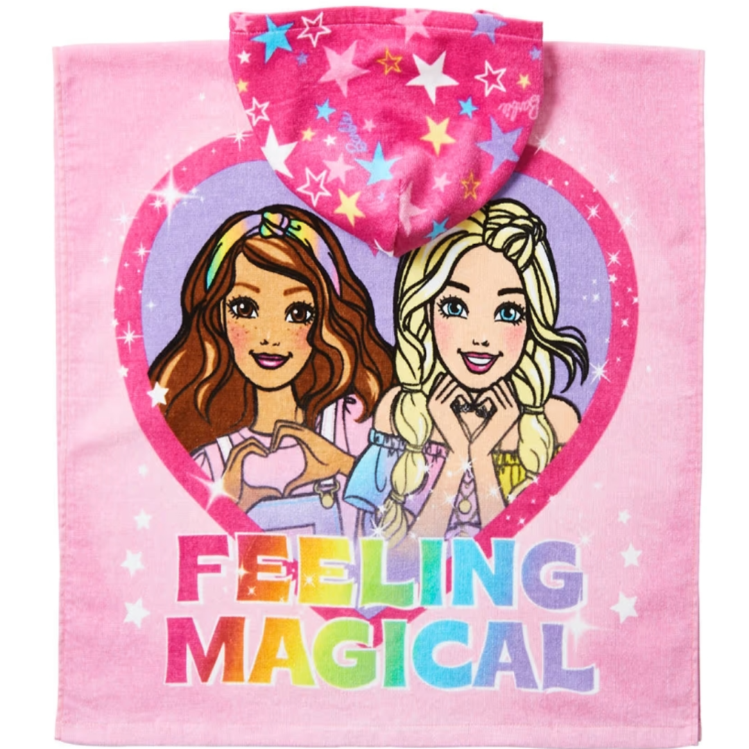 Barbie | Hooded Towel | Little Gecko
