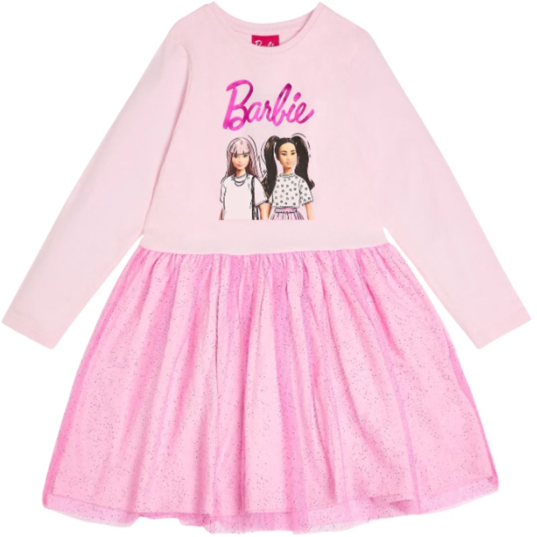 Barbie | Long Sleeve Dress | Little Gecko Barbie | Long Sleeve Dress | Little Gecko