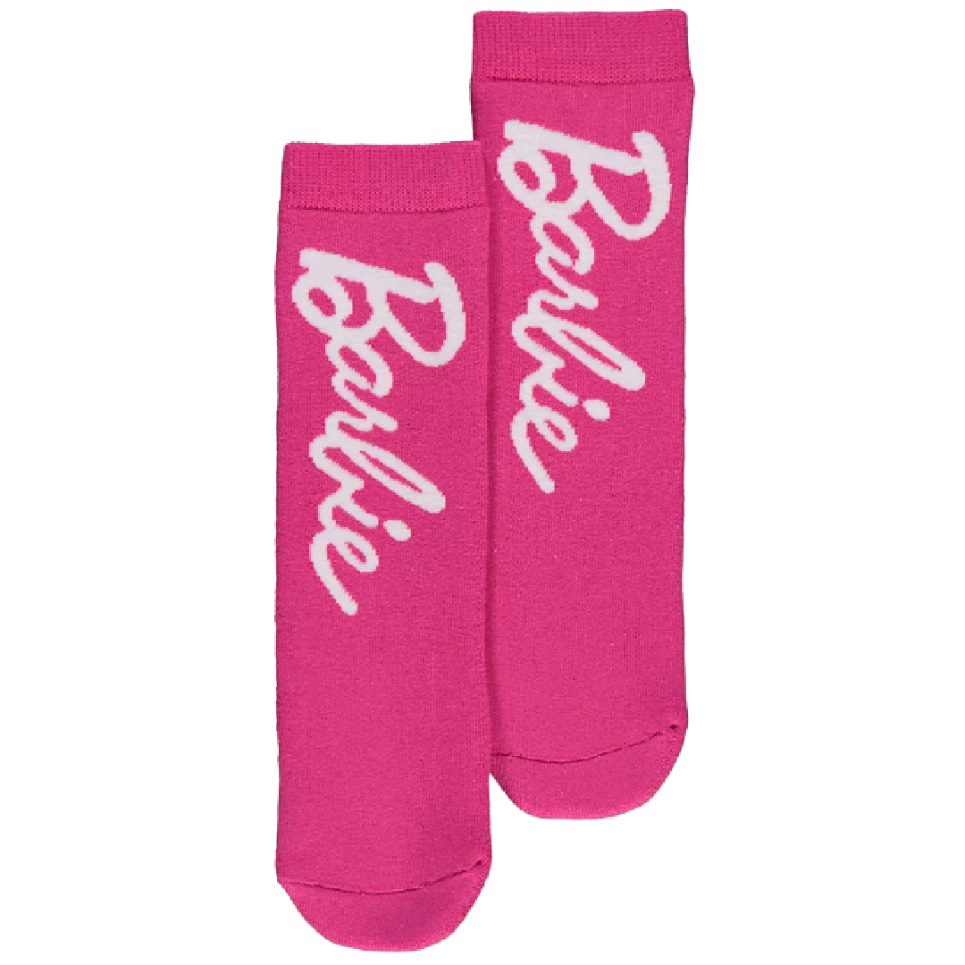 Barbie | Fleece Pyjamas & Socks Set | Little Gecko
