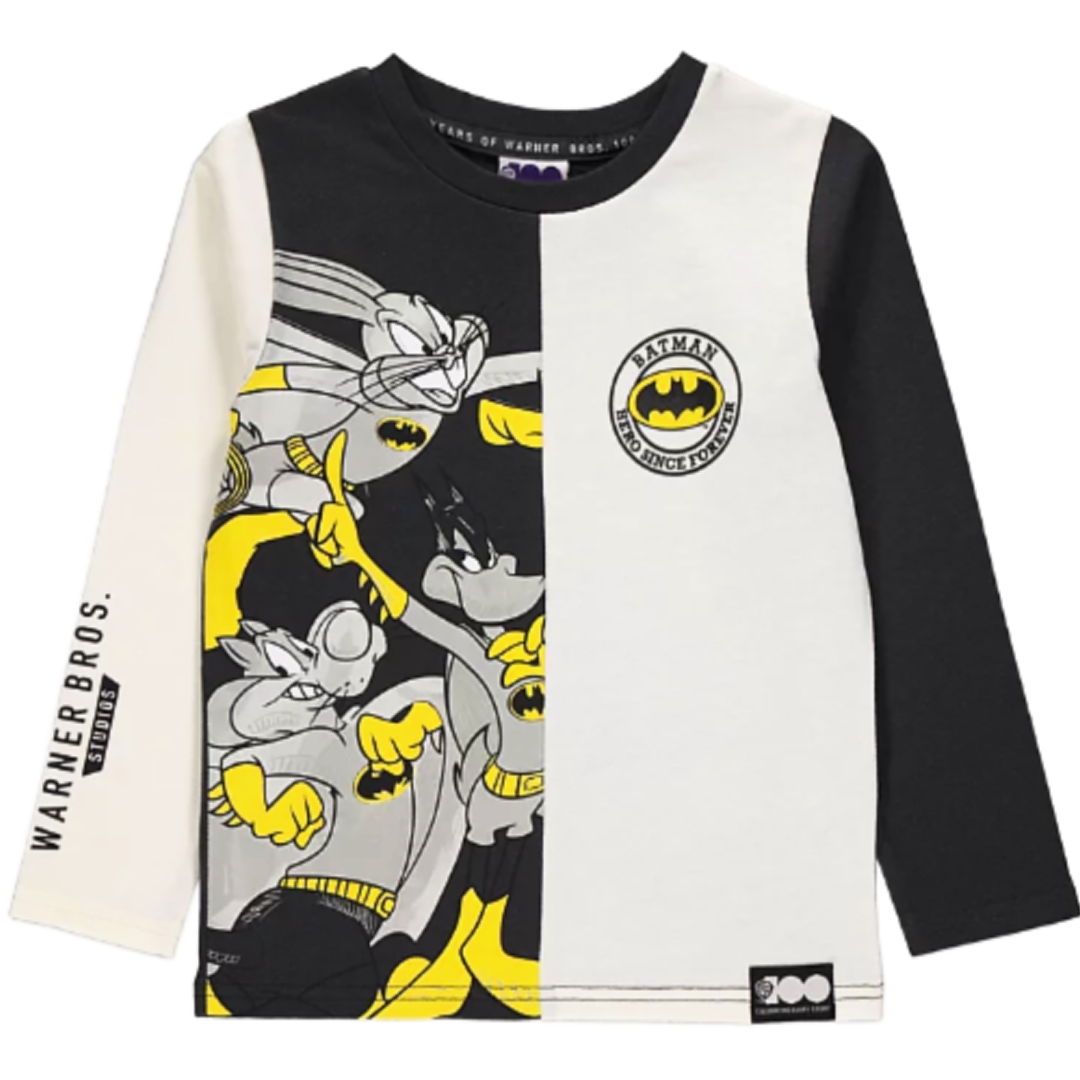 Batman | Two Tone T-Shirt | Little Gecko