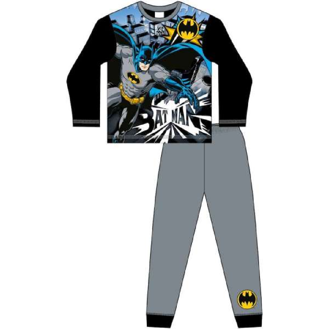 Batman | Black/Grey Pyjamas | Little Gecko