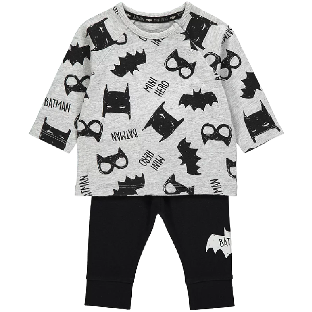 Batman | T-Shirt & Jogging Pants Set | Little Gecko