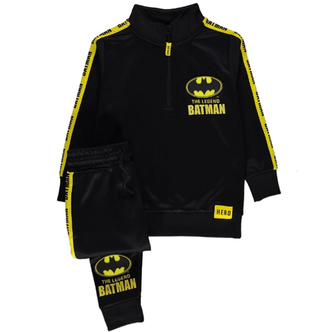 Batman | Zip Sweatshirt & Jogging Pants Set | Little Gecko